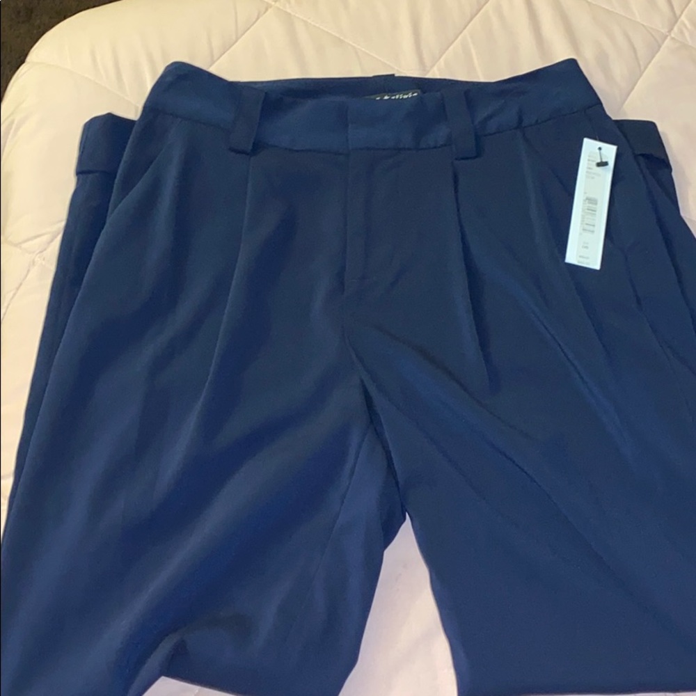 Navy blue slacks